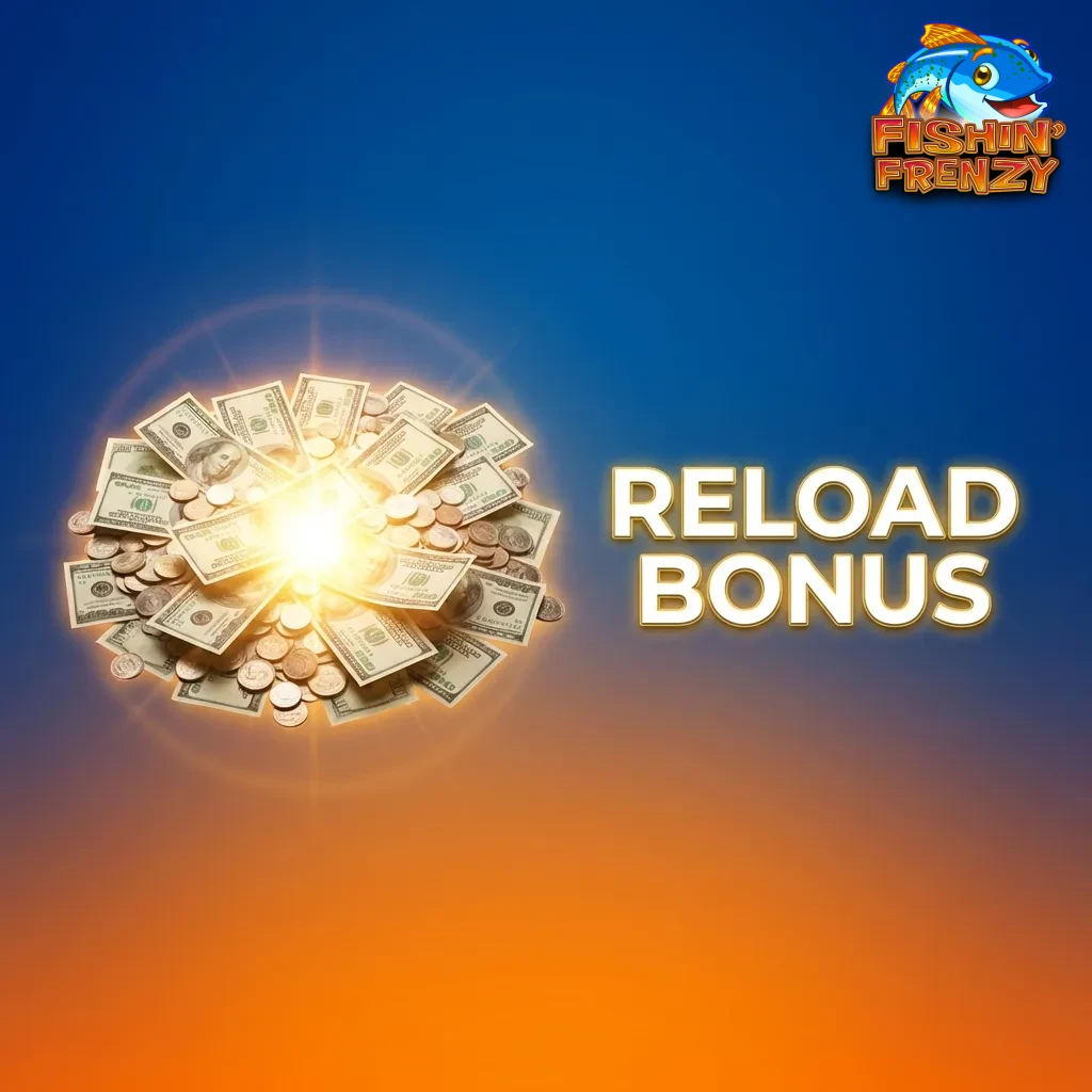 Players making additional deposits receive reload bonuses, extending gameplay on Fishin Frenzy with matched funds